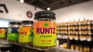 Runtz strain in the strore.