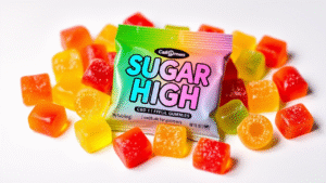 colourful Sugar High Gummies