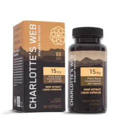 Charlotte's Web Full Strength CBD Softgels 15mg