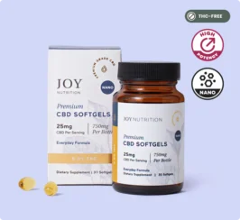 CBD Softgels 10mg / 25mg / 100mg