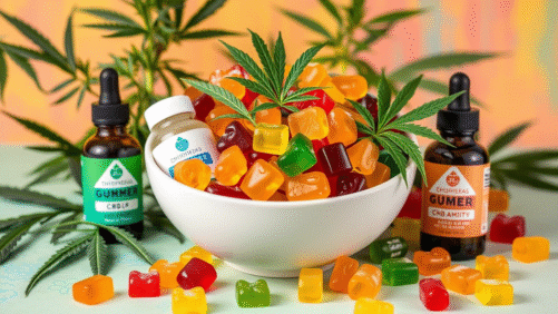 A dish having colourful Bulk Gummy Candy