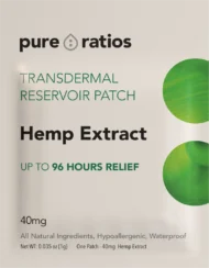 96 Hour Transdermal Hemp Extract Patch