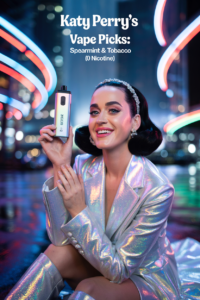 Katy Perry with her favorite vape