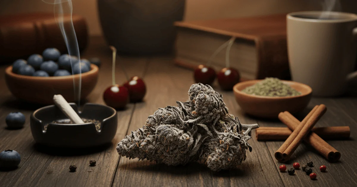 black ice weed strain aroma and taste