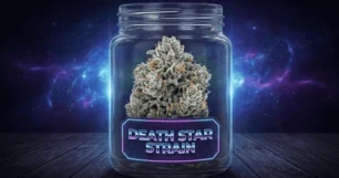 death star weed in jar