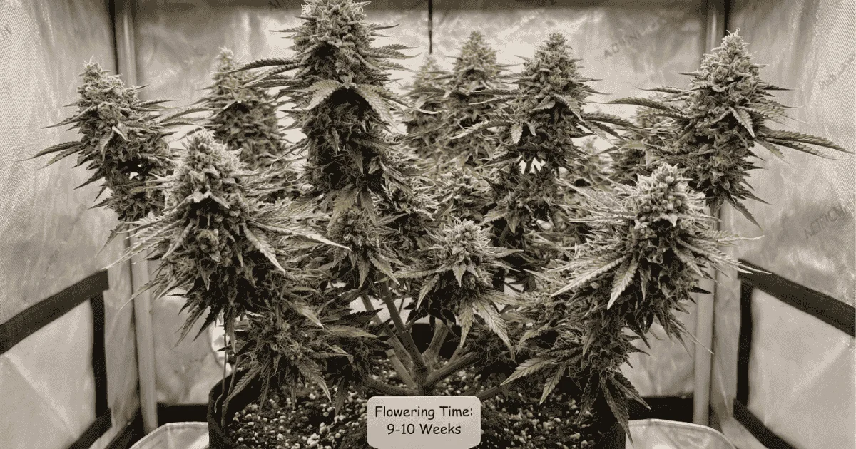 image of growing time of rainbow runtz strain