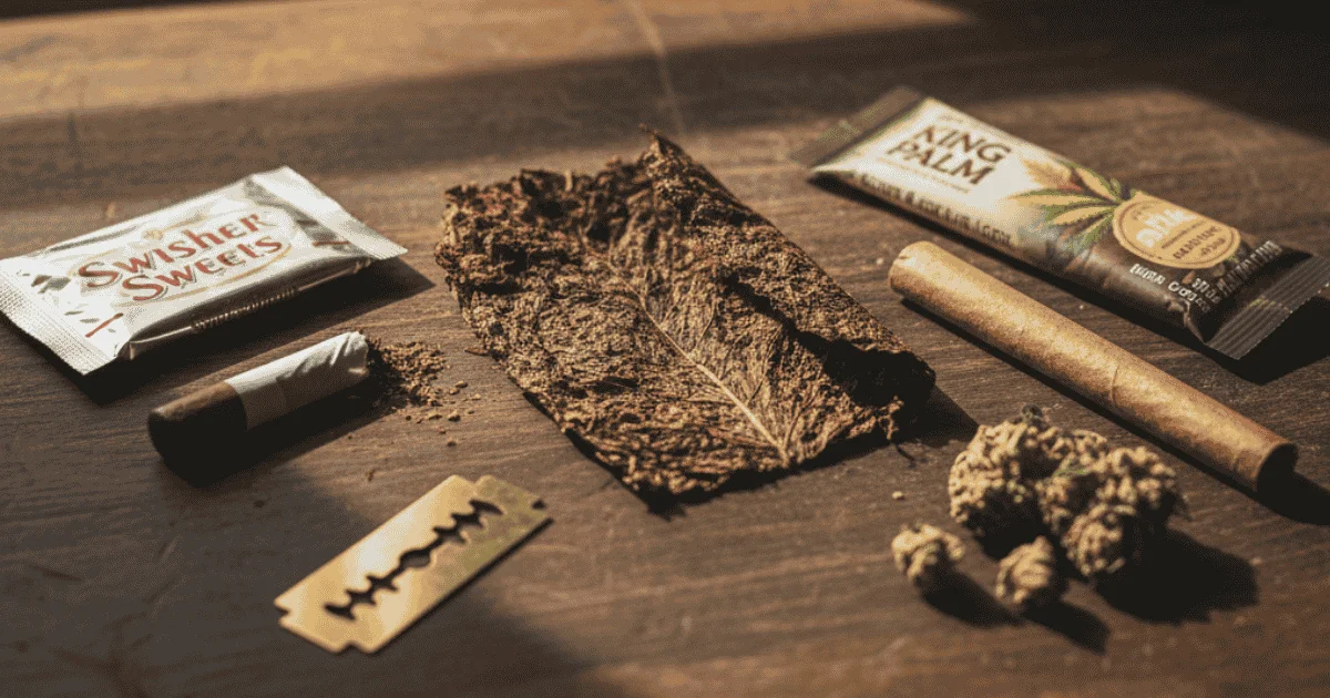 rolling paper options to choose from to fill cannabis.