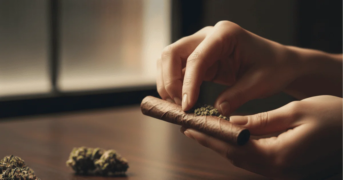 showing how to shape blunt properly.