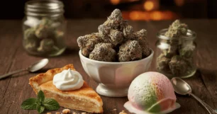 sherb cream pie strain illustration